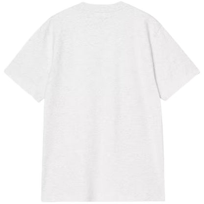 T-shirt Uomo Carhartt Wip - S/S Script T-Shirt - Grigio