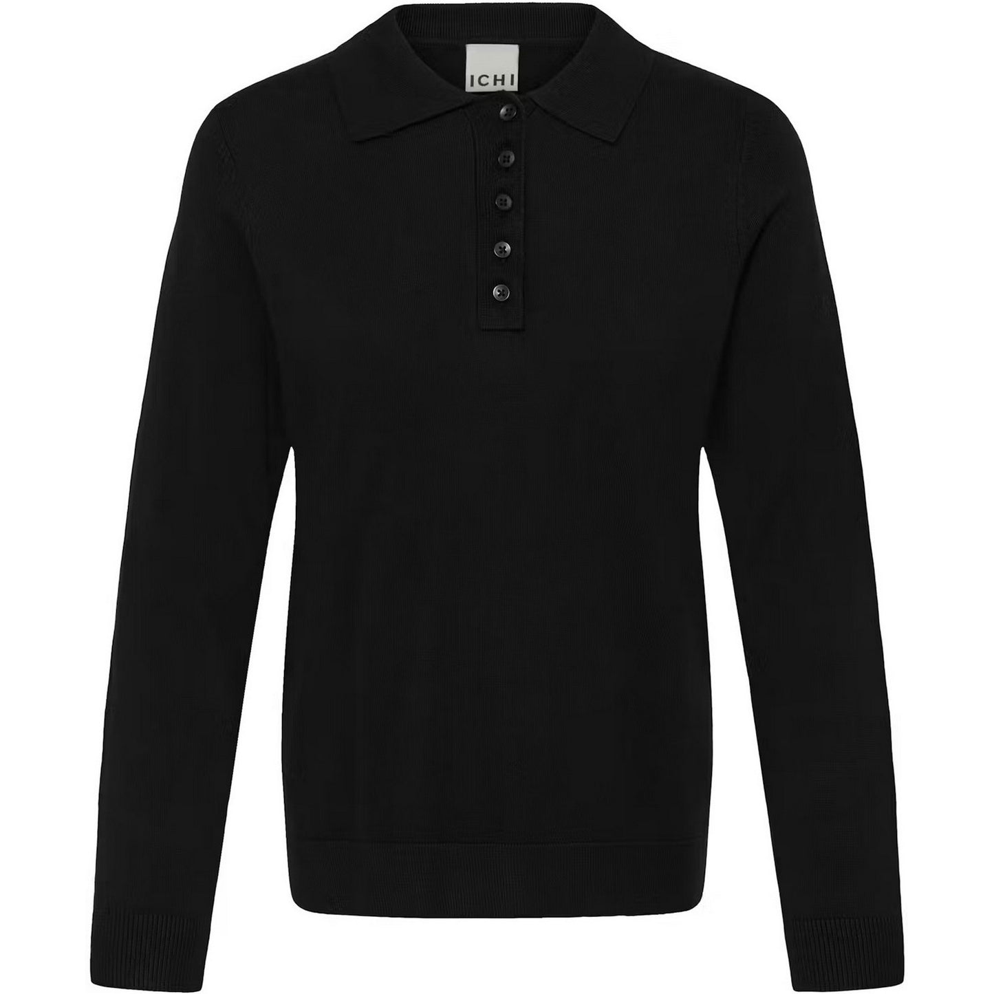 Maglie Donna Ichi - Ihmafa Polo Ls - Nero
