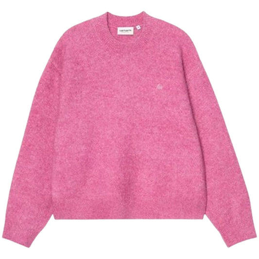 Maglie Donna Carhartt Wip - W' Curtis Sweater - Rosa