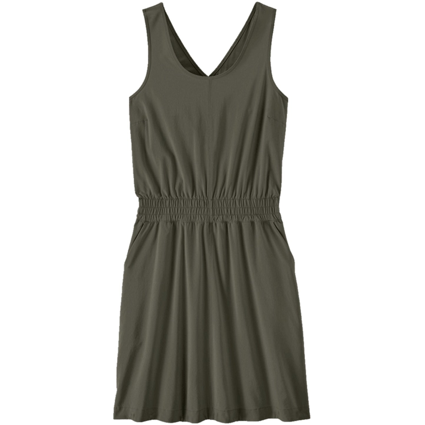 Vestiti casual Donna Patagonia - W's Terrebonne Traveler Dress - Verde