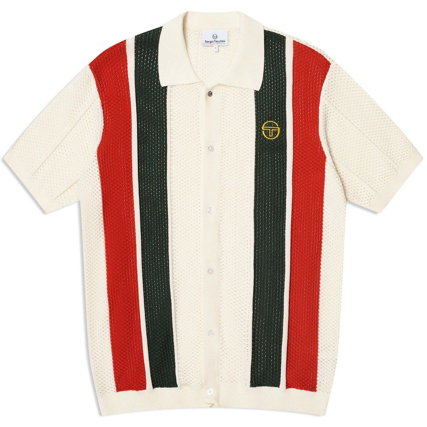 Polo Uomo Sergio Tacchini - Montell Knit Polo - Bianco