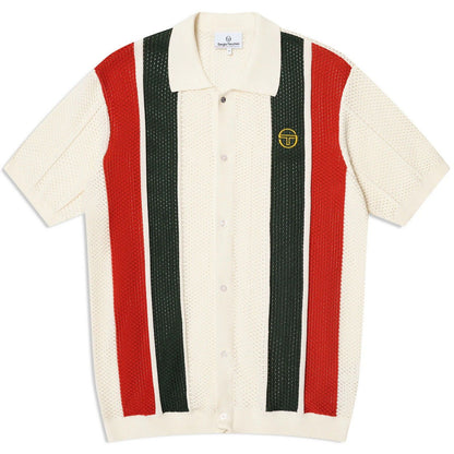 Polo Uomo Sergio Tacchini - Montell Knit Polo - Bianco