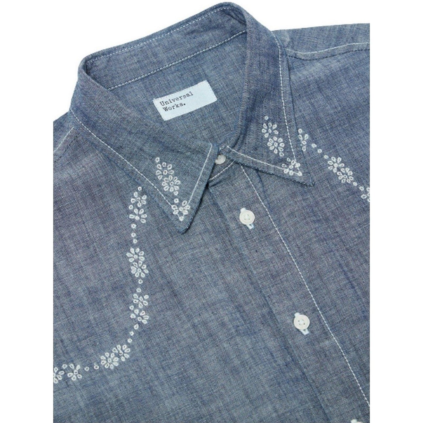 Camicie casual Uomo Universal Works - Western Shirt - Blu