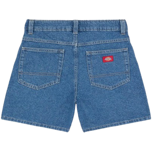 Pantaloncini Donna Dickies - 984 5 Inch High Waist Jean Shorts W - Blu
