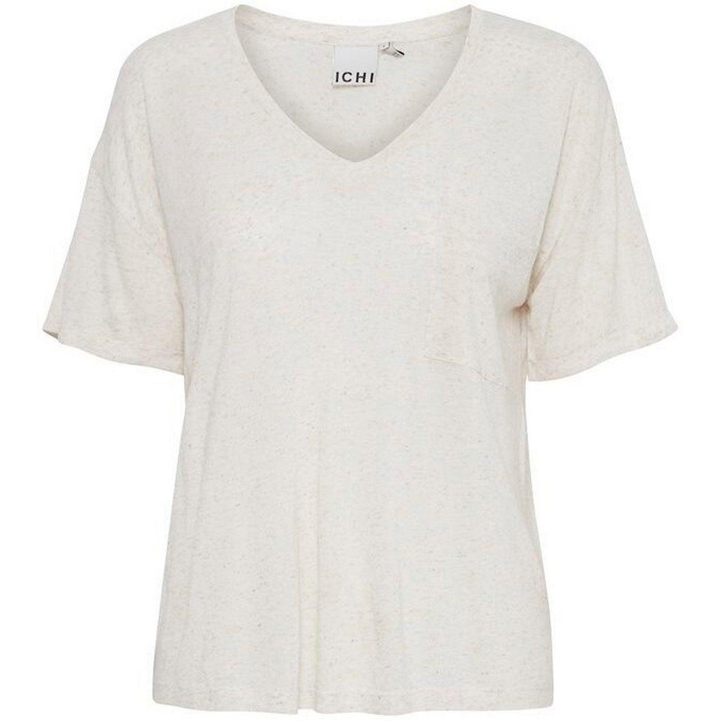 T-shirt Donna Ichi - Ihohana Ss - Beige