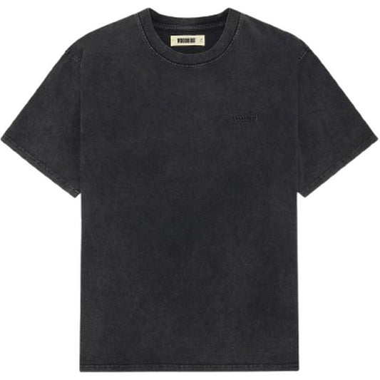 T-shirt Uomo Woodbird - Wbbaine Washed Tee - Nero