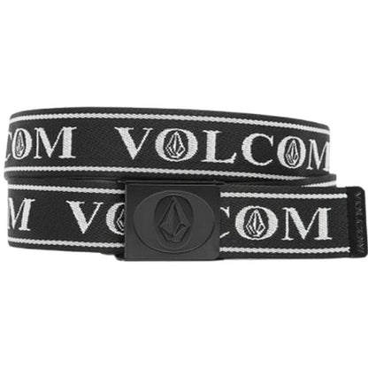 Cinture Unisex Volcom - Oh Stone Web Belt - Nero