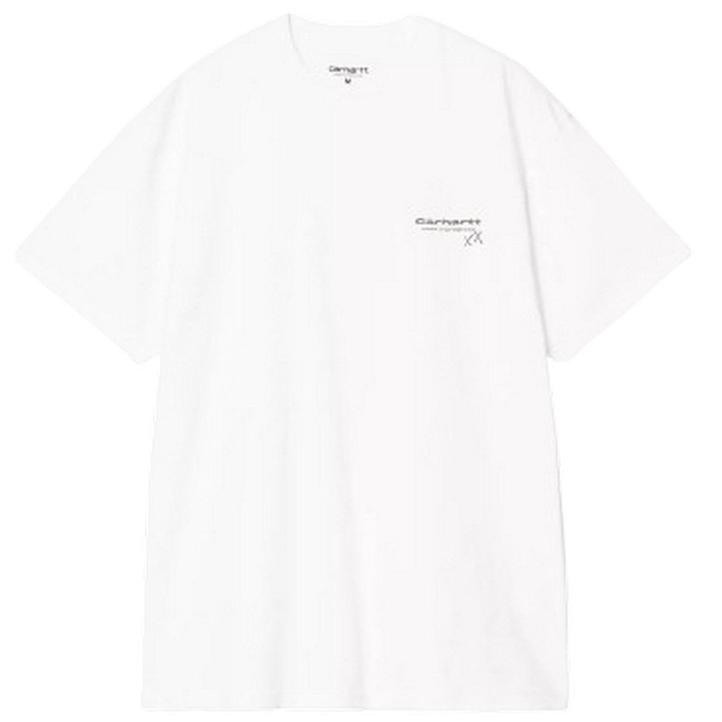 T-shirt Uomo Carhartt Wip - S/S Garble T-Shirt - Bianco