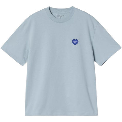 T-shirt Donna Carhartt Wip - W' S/S Heart II Hartt T-Shirt - Blu
