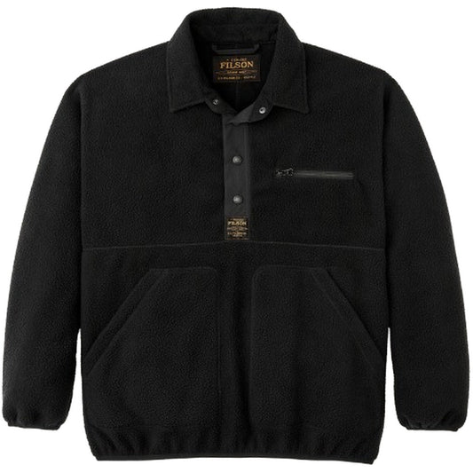 Maglioni Uomo Filson - Pile Fleece Pullover - Nero