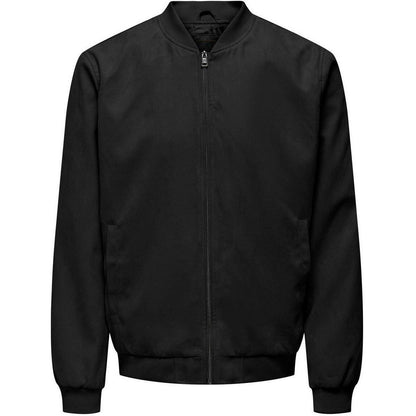 Giubbini Uomo Only & Sons - Onslucas Fake Suede Bomber Otw - Nero