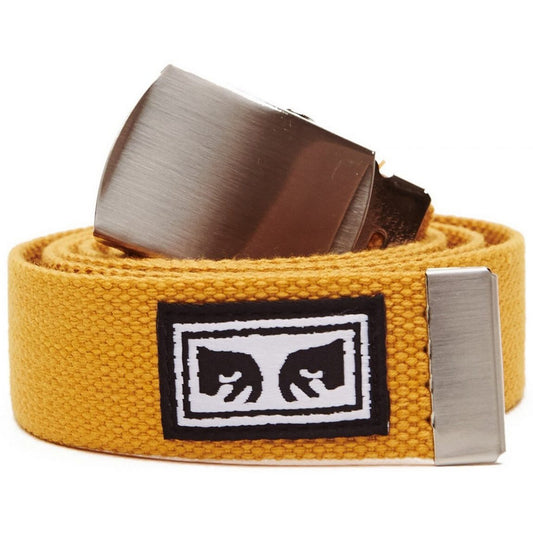 Cinture Unisex Obey - Big Boy Web Belt - Senape