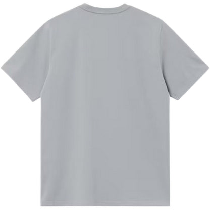T-shirt Uomo Carhartt Wip - S/S Script T-Shirt - Grigio