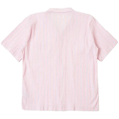 Camicie casual Uomo Universal Works - Road Shirt - Rosa