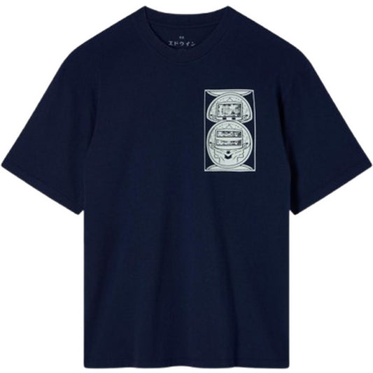T-shirt Uomo Edwin - Slot Machine Ts - Blu