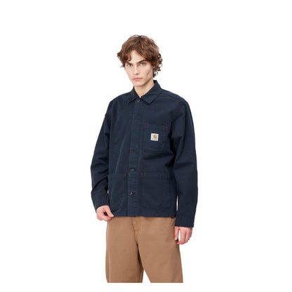 Cappotti Uomo Carhartt Wip - Wesley Jacket - Blu