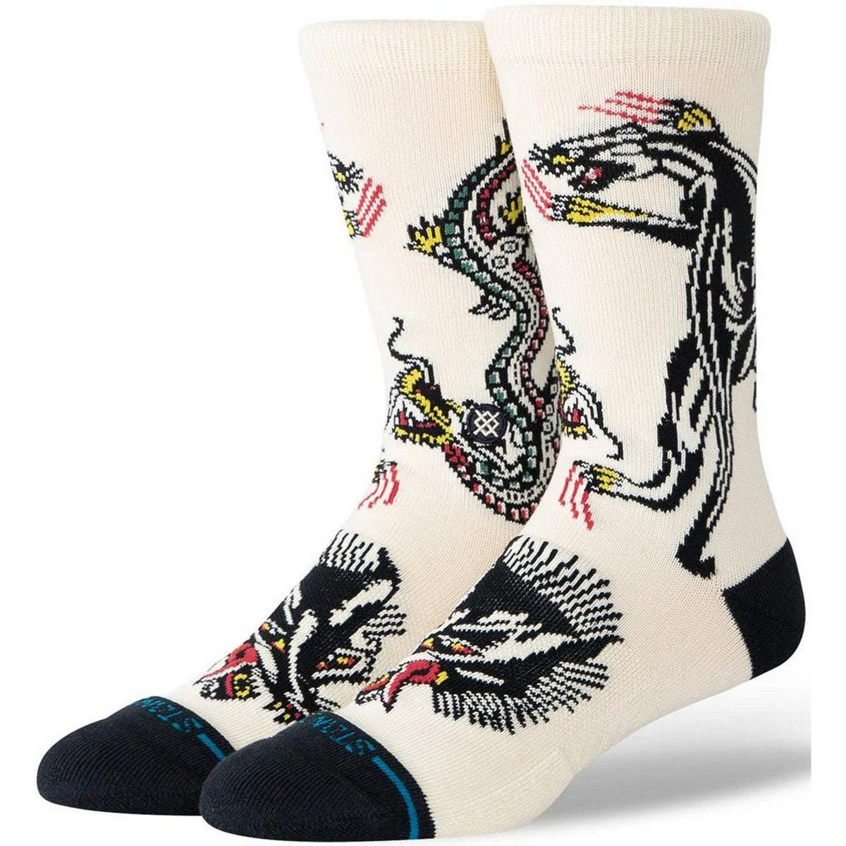 Calze Unisex Stance - Battle Crew - Bianco