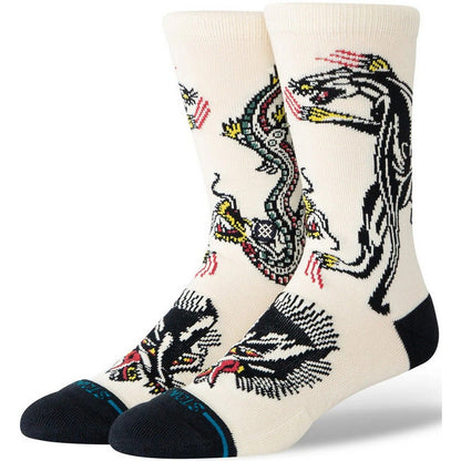 Calze Unisex Stance - Battle Crew - Bianco