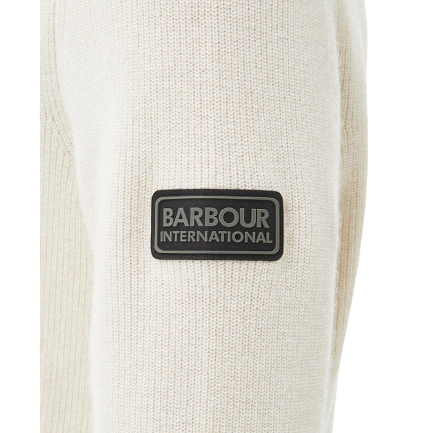 Maglie Uomo Barbour International - Corser Crew Knit - Panna