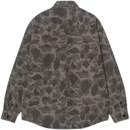 Camicie casual Uomo Carhartt Wip - L/S Duck Shirt - Verde