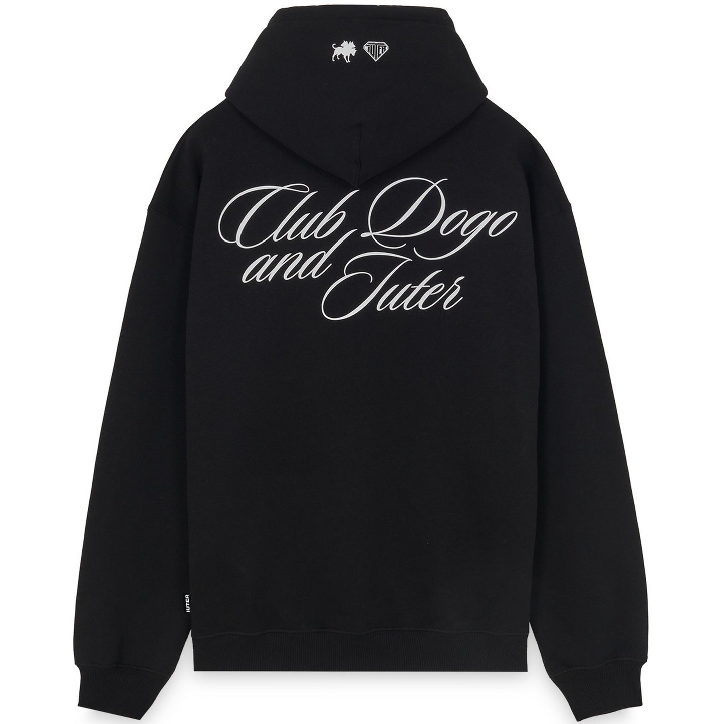 Felpe con cappuccio Uomo Iuter - Club Dogo - Skyline Hoodie - Nero