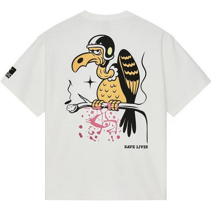 T-shirt Uomo Deus Ex Machina - Turpentine Os Tee - Bianco