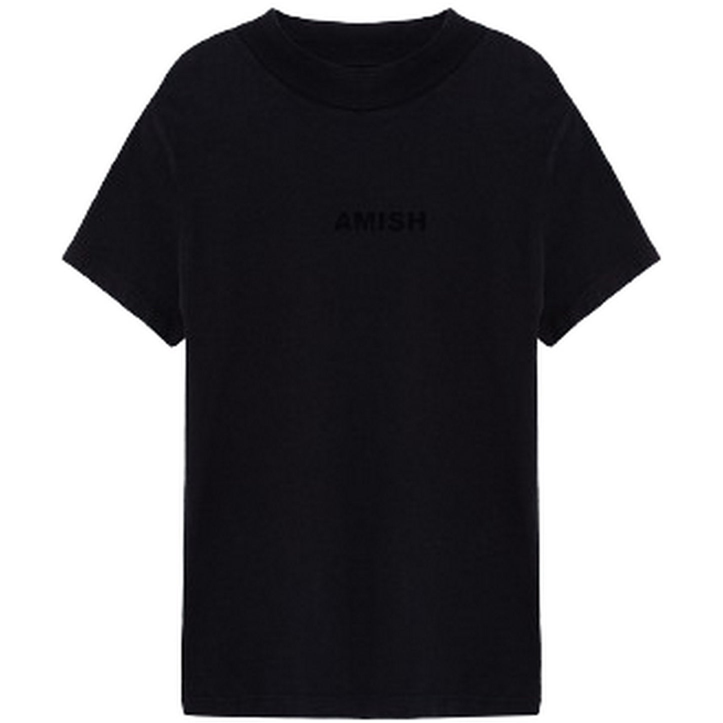 T-shirt Donna Amish - T-Shirt Super fit - Nero