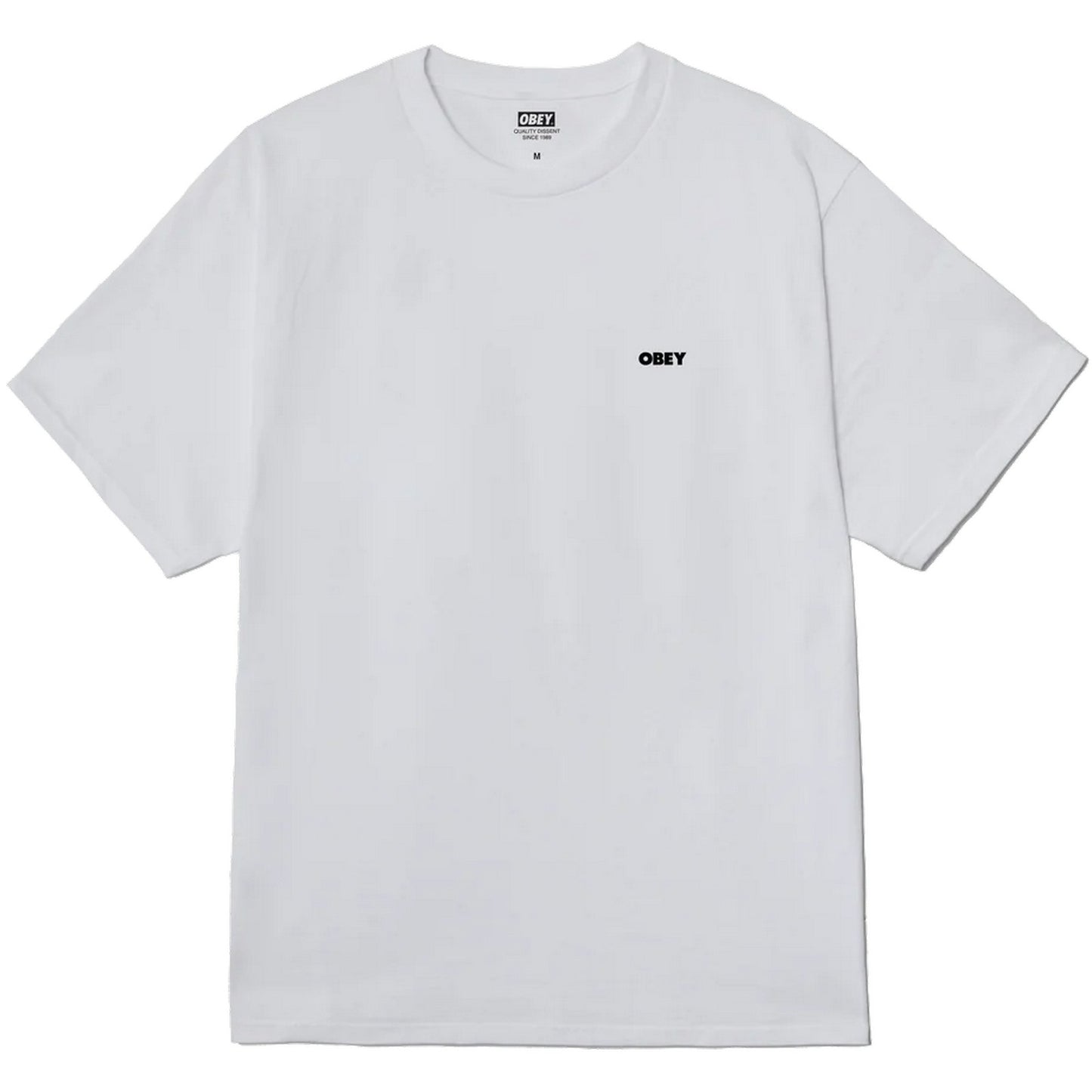 T-shirt Uomo Obey - Obey Always Watching Tee - Bianco