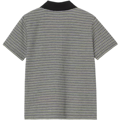 Polo Donna Carhartt Wip - W' S/S Dion Polo - Nero