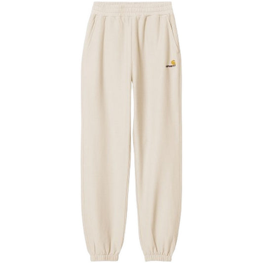 Pantaloni Donna Carhartt Wip - W' American Script Sweat Pant - Grigio