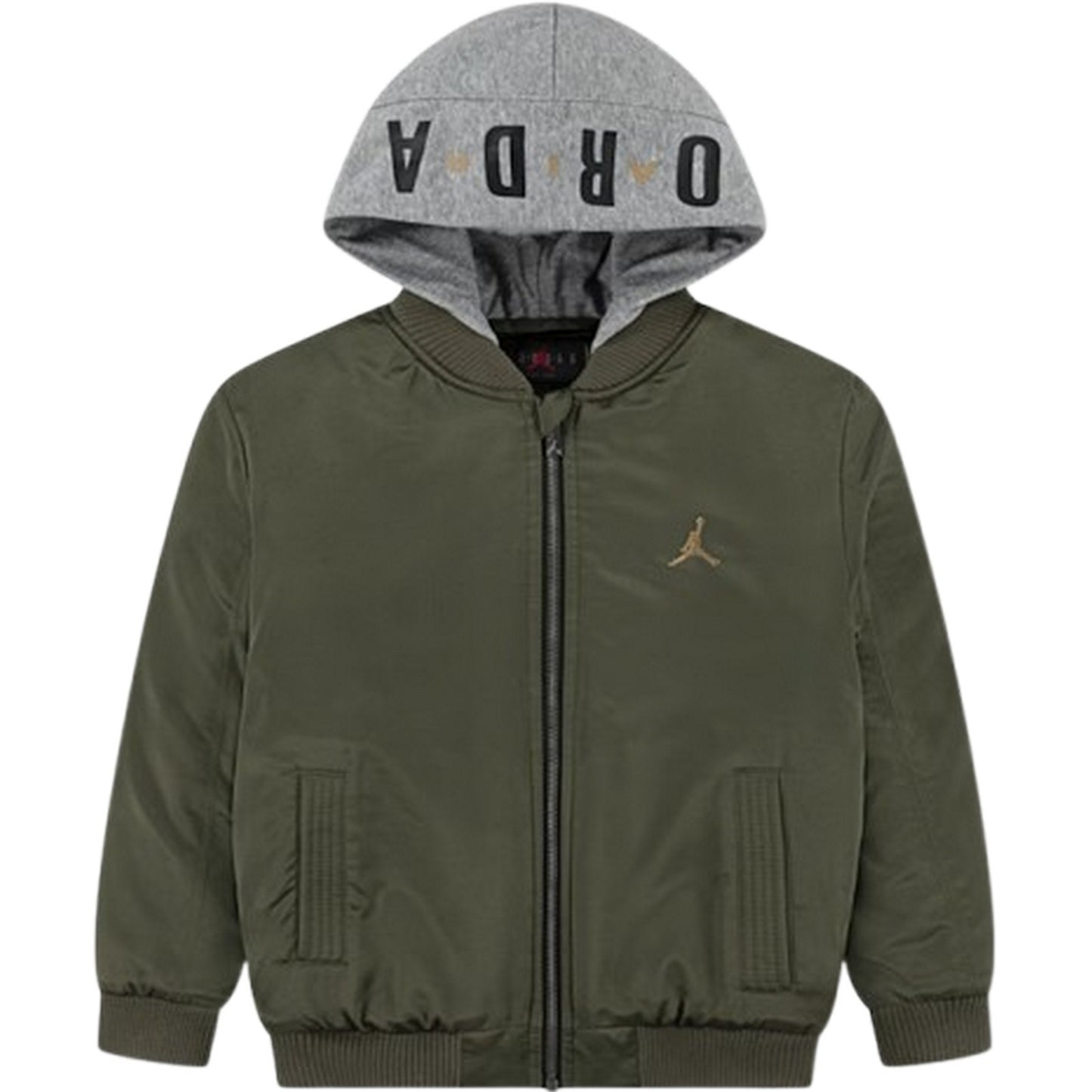 Giubbotti Ragazzi Unisex Jordan - Big Logo Hooded Bomber - Verde
