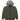 Chaquetas unisex para niños Jordan - Bomber con capucha con logo grande - Verde