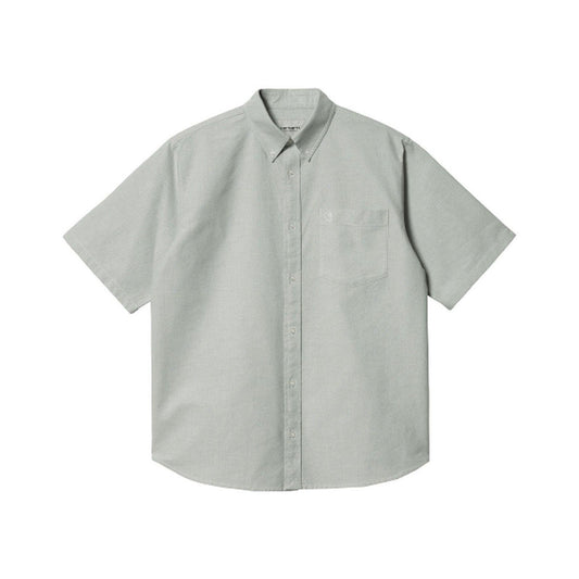 Camicie casual Uomo Carhartt Wip - S/S Braxton Shirt - Grigio