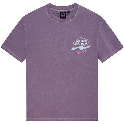 T-shirt Uomo Deus Ex Machina - Easy Peacey Tee - Viola