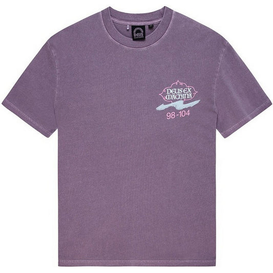 T-shirt Uomo Deus Ex Machina - Easy Peacey Tee - Viola