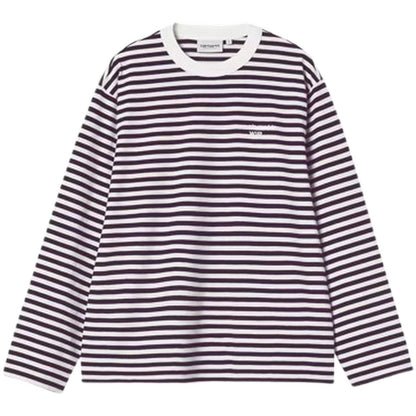 T-shirt Donna Carhartt Wip - W' L/S Ezra T-Shirt - Viola