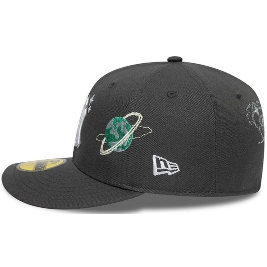 Cappellini da baseball Unisex New Era - Planet Icon 59Fifty® Pc - Nero