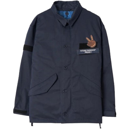 Giacche Uomo Universal Works - Down Cr Raf Jacket - Nero