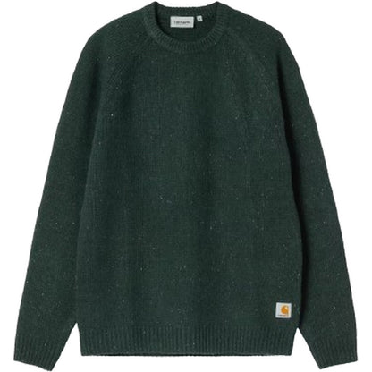 Maglioni Uomo Carhartt Wip - Anglistic Sweater - Verde