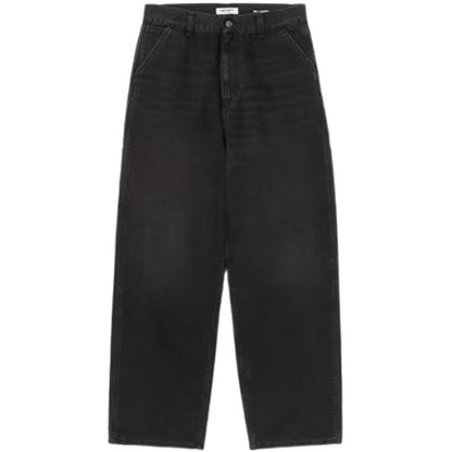 Pantaloni Donna Carhartt Wip - W' Brandon Single Knee Pant - Nero
