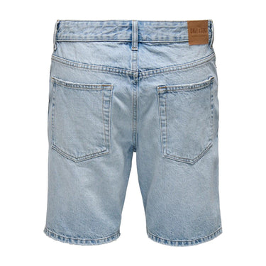 Pantaloncini Uomo Only & Sons - Onsedge Lb 2041 Tai Dnm Shorts Noos - Blu