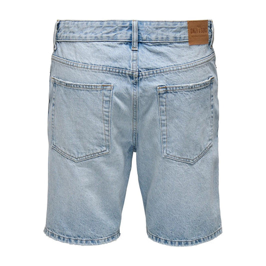 Pantaloncini Uomo Only & Sons - Onsedge Lb 2041 Tai Dnm Shorts Noos - Blu