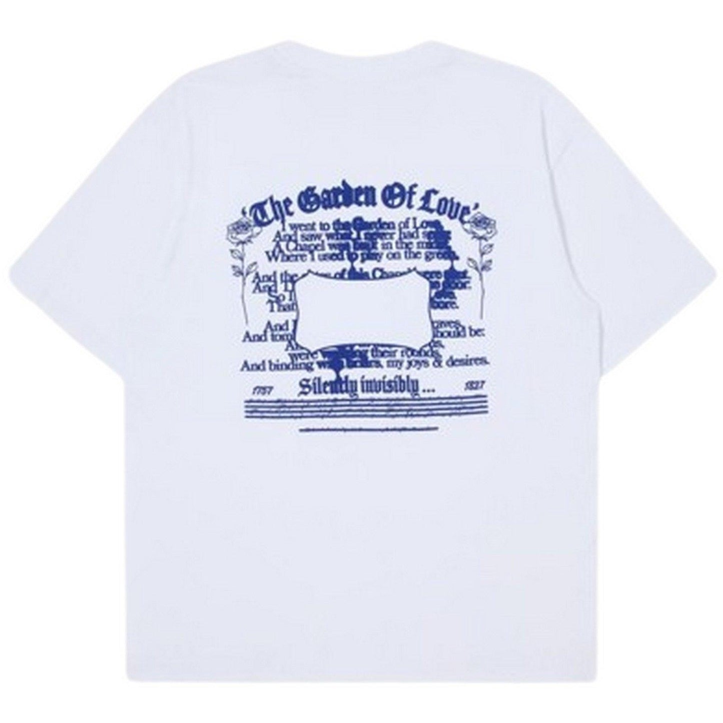 T-shirt Uomo Edwin - Garden Of Love Ts - Bianco