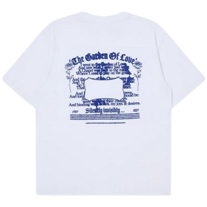 T-shirt Uomo Edwin - Garden Of Love Ts - Bianco