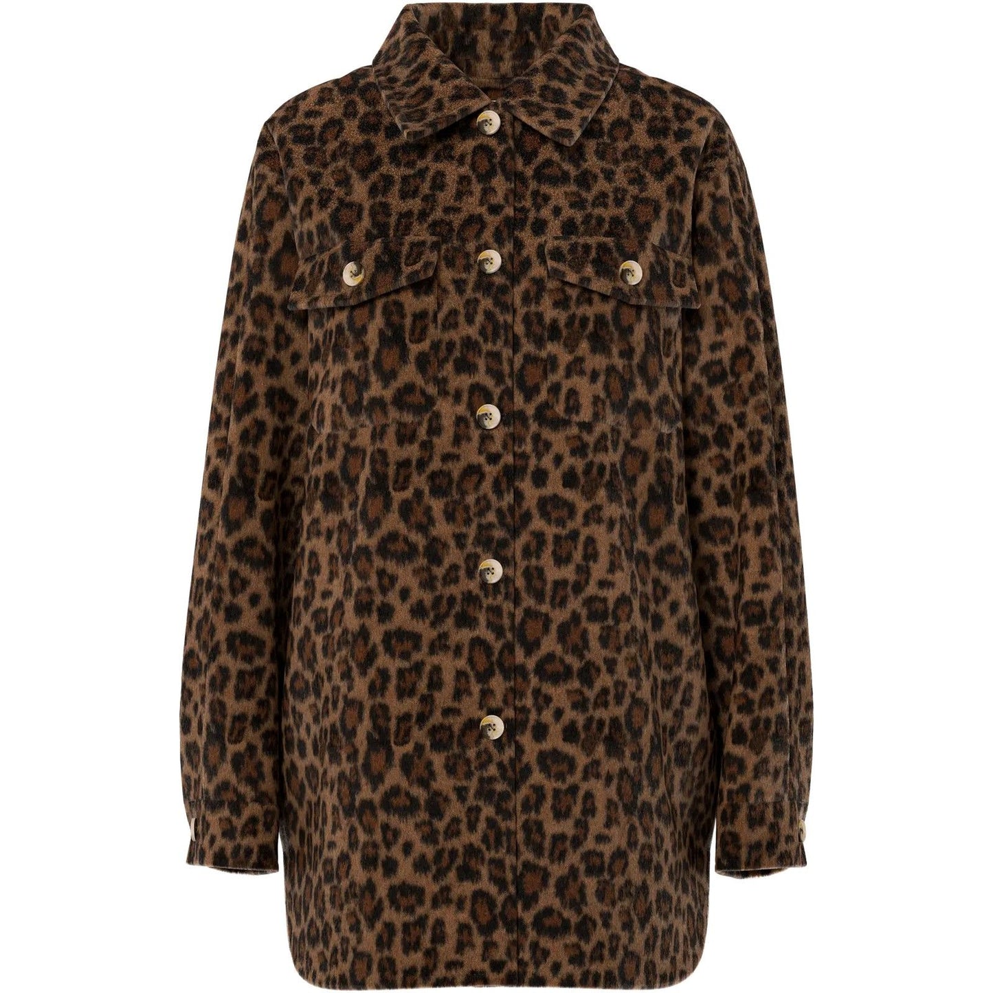 Giacche Donna Pieces - Pcsaga Shacket Noos - Nero