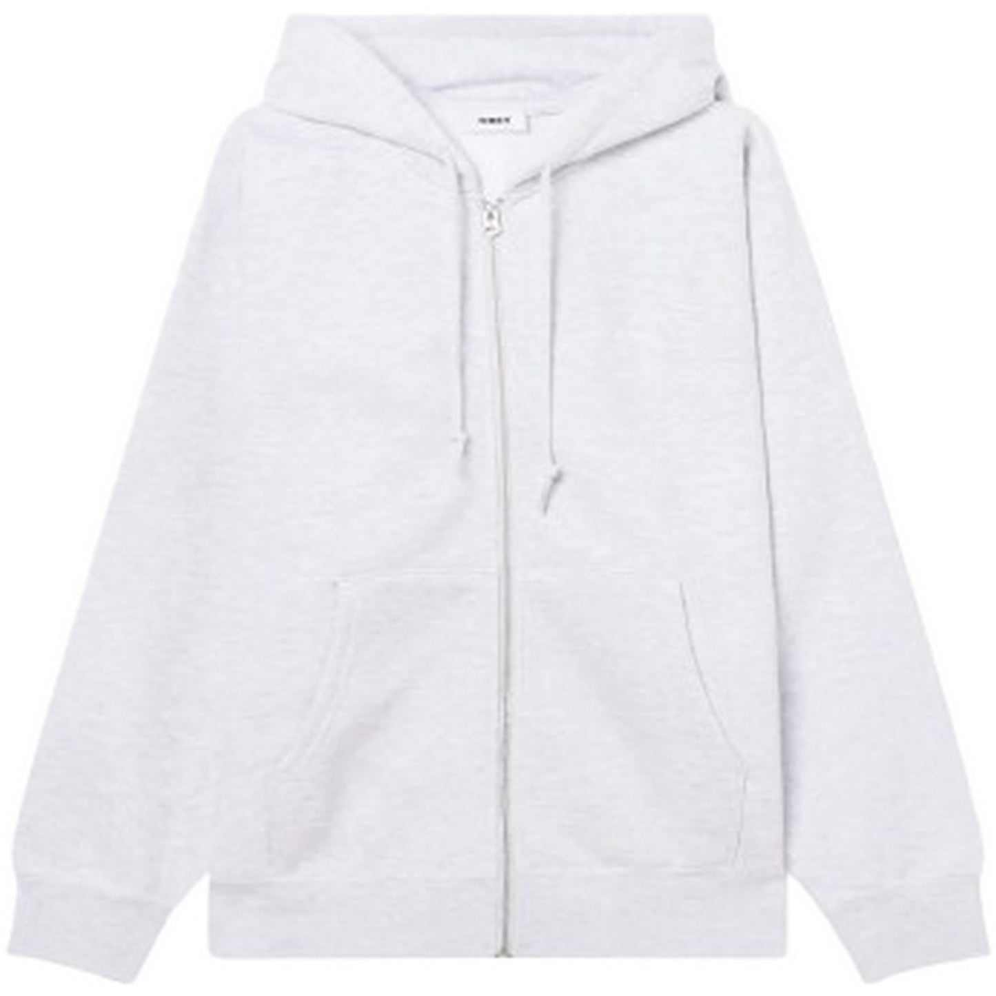 Felpe con cappuccio Uomo Obey - Established Works Bold Zip Hood Ii Fleece - Grigio