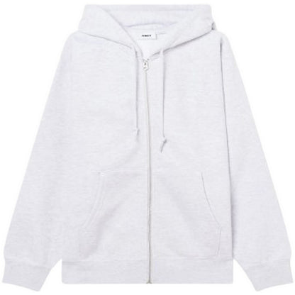 Felpe con cappuccio Uomo Obey - Established Works Bold Zip Hood Ii Fleece - Grigio