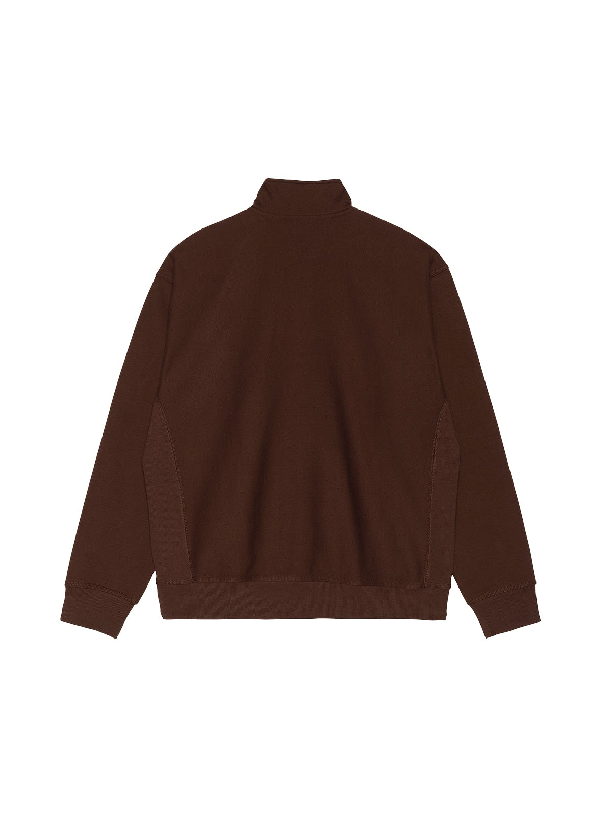 Felpe senza cappuccio Uomo Carhartt Wip - Half Zip American Script Sweat - Bordeaux