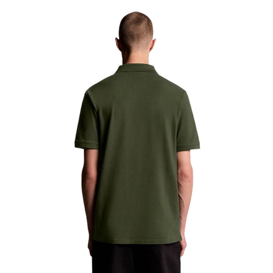 Polo Uomo Lyle & Scott - Plain Polo Shirt - Verde