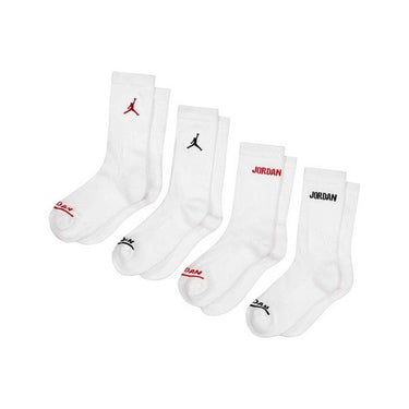 Calcetines Jordan unisex para niños - Jordan Legend Crew 6Pk - Blanco